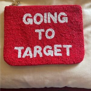 kate spade Red Beaded Clutch. Sold exclusively at  Target. Never used. Brand new